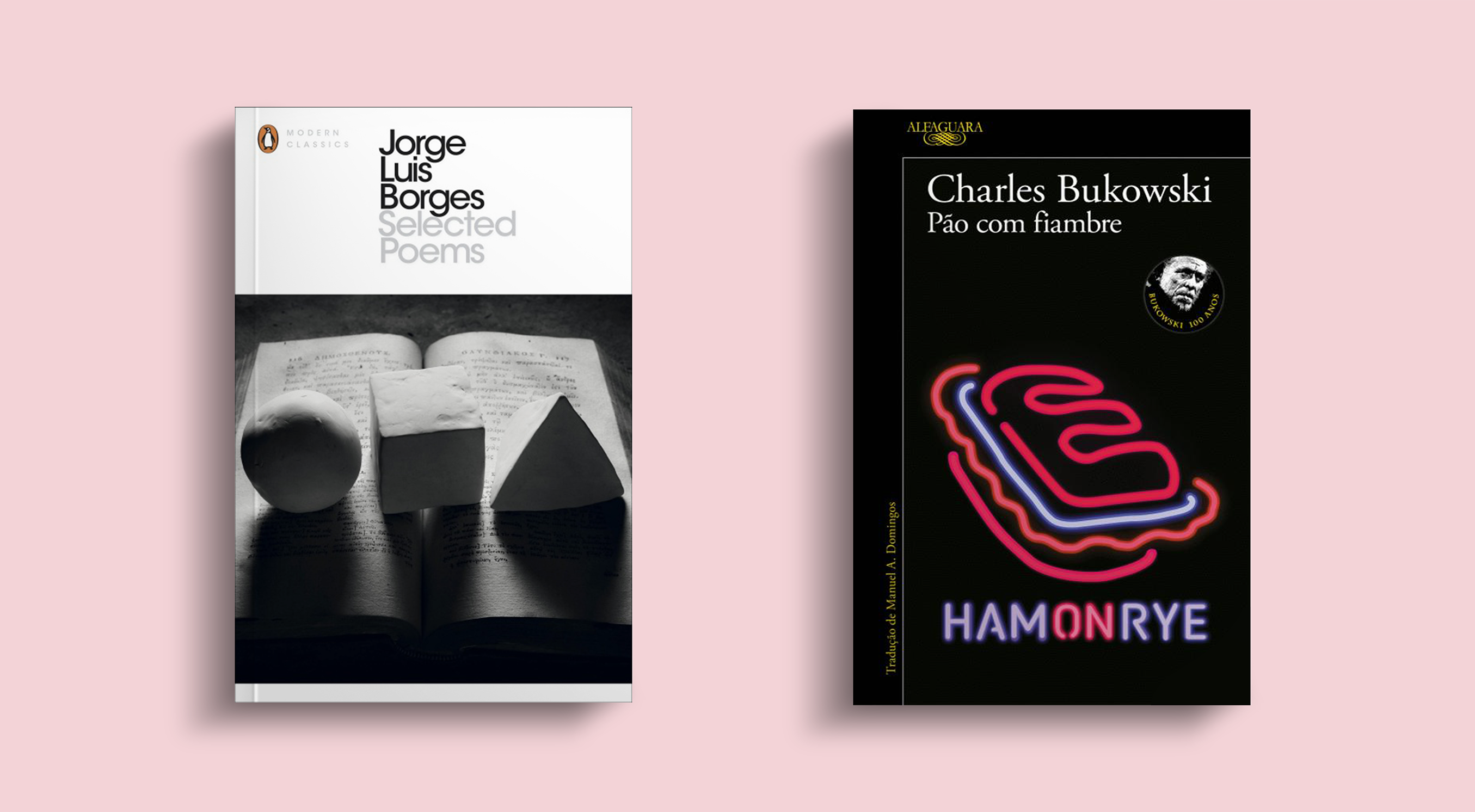 Livraria Lello sugere… "Selected Poems", de Jorge Luís Borges, e "Pão com Fiambre", de Charles Bukowski